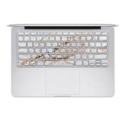 Picture of DecalGirl AMBK-HZLMRB Apple MacBook Keyboard 2011-Mid 2015 Skin - Hazel Marble