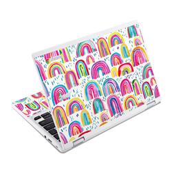 Picture of DecalGirl ACR11-WCRNB Acer Chromebook R11 Skin - Watercolor Rainbows
