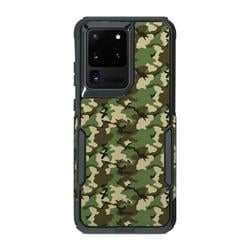 OCS20U-WCAMO OtterBox Commuter Galaxy S20 Ultra Case Skin - Woodland Camo -  DecalGirl