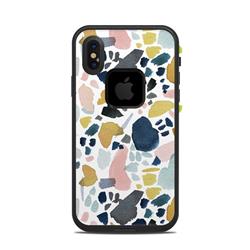 LFAX-TERRAZZO Lifeproof iPhone X Fre Case Skin - Terrazzo -  DecalGirl