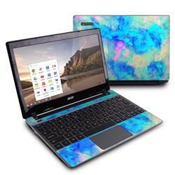 Picture of DecalGirl ACC7-ELECTRIFY Acer Chromebook C7 Skin - Electrify Ice Blue