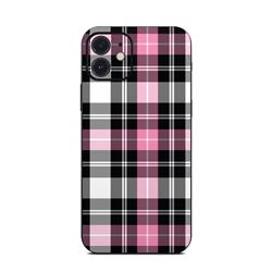 AIP12-PLAID-PNK Apple iPhone 12 Skin - Pink Plaid -  DecalGirl