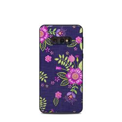 SGS10E-FOLKFLORAL Samsung Galaxy S10e Skin - Folk Floral -  DecalGirl