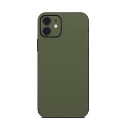 AIP12-SS-OLV Apple iPhone 12 Skin - Solid State Olive Drab -  DecalGirl