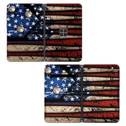 MDUO-OLDGLORY Microsoft Surface Duo Skin - Old Glory -  DecalGirl