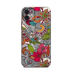 AIP12-DOODLESCLR Apple iPhone 12 Skin - Doodles Color -  DecalGirl