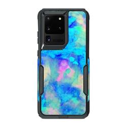 OCS20U-ELECTRIFY OtterBox Commuter Galaxy S20 Ultra Case Skin - Electrify Ice Blue -  DecalGirl