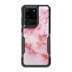 OCS20U-BLUSHMRB OtterBox Commuter Galaxy S20 Ultra Case Skin - Blush Marble -  DecalGirl