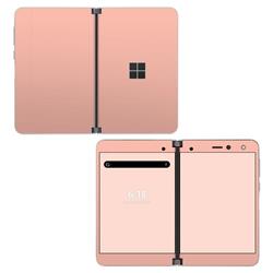 MDUO-SS-PCH Microsoft Surface Duo Skin - Solid State Peach -  DecalGirl