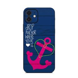 AIP12-DANCHOR Apple iPhone 12 Skin - Drop Anchor -  DecalGirl