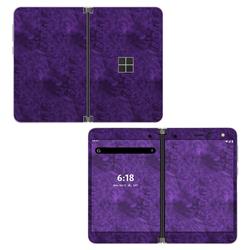 MDUO-LACQUER-PUR Microsoft Surface Duo Skin - Purple Lacquer -  DecalGirl