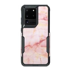 OCS20U-SATINMRB OtterBox Commuter Galaxy S20 Ultra Case Skin - Satin Marble -  DecalGirl