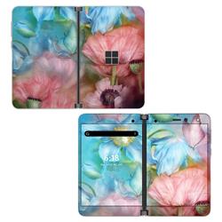 MDUO-POPPYGARDEN Microsoft Surface Duo Skin - Poppy Garden -  DecalGirl