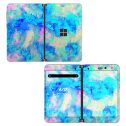 MDUO-ELECTRIFY Microsoft Surface Duo Skin - Electrify Ice Blue -  DecalGirl