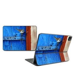 Picture of DecalGirl AIP11FK-BLUEDOOR Apple Smart Keyboard Folio iPad Pro 11 in., 2nd Gen Skin - Blue Door