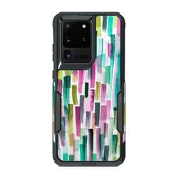 OCS20U-CLRBRUSH OtterBox Commuter Galaxy S20 Ultra Case Skin - Colorful Brushstrokes -  DecalGirl