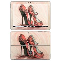 MSSG-CSHOES Microsoft Surface Go Skin - Coral Shoes -  DecalGirl