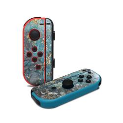 NJC-GGLACIERMARB Nintendo Joy-Con Controller Skin - Gilded Glacier Marble -  DecalGirl