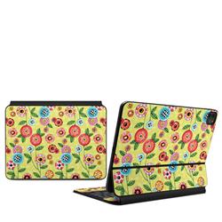 Picture of DecalGirl AIP11M-BFLWRS Apple Magic Keyboard iPad Pro 11 in.&#44; 2nd Gen Skin - Button Flowers