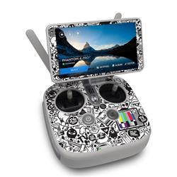 DP4PC-TVKILLS DJI Phantom 4 Pro Plus Controller Skin - TV Kills Everything -  DecalGirl