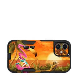 OC12M-SFLAMINGO OtterBox Commuter iPhone 12 Mini Case Skin - Sunset Flamingo -  DecalGirl