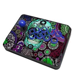 MF3AF-SUGSKLSOMB Mayflash F300 Arcade Fight Stick Skin - Sugar Skull Sombrero -  DecalGirl