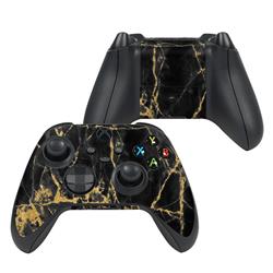 XBSXC-BLACKGOLD Microsoft Xbox Series X Controller Skin - Black Gold Marble -  DecalGirl