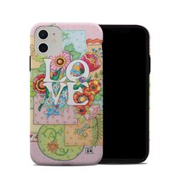 Picture of DecalGirl A11HC-LOVESTITCH Apple iPhone 11 Hybrid Case - Love & Stitches