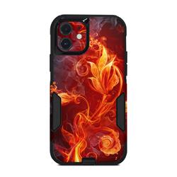 OC12-FLWRFIRE OtterBox Commuter iPhone 12 Case Skin - Flower Of Fire -  DecalGirl