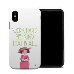 Picture of DecalGirl AIPXHC-THATISALL Apple iPhone X Hybrid Case - Work Hard