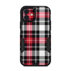 OC12-PLAID-RED OtterBox Commuter iPhone 12 Case Skin - Red Plaid -  DecalGirl