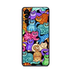 SGS21-CLRKIT Samsung Galaxy S21 Skin - Colorful Kittens -  DecalGirl