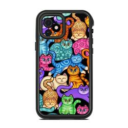 LF12-CLRKIT Lifeproof iPhone 12 Fre Case Skin - Colorful Kittens -  DecalGirl