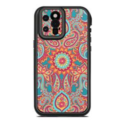 LF12PM-CARNIVALPAISLEY Lifeproof iPhone 12 Pro Max Fre Case Skin - Carnival Paisley -  DecalGirl