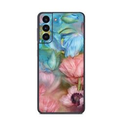 SGS21-POPPYGARDEN Samsung Galaxy S21 Skin - Poppy Garden -  DecalGirl