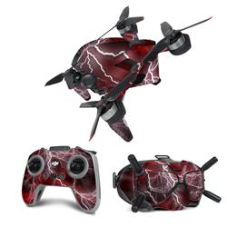 Picture of DecalGirl DJIF-APOC-RED DJI FPV Combo Skin - Apocalypse Red