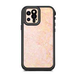 LF12P-ROSE-MARBLE Lifeproof iPhone 12 Pro Fre Case Skin - Rose Gold Marble -  DecalGirl