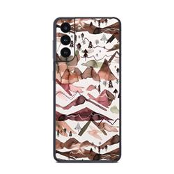 SGS21-REDMTN Samsung Galaxy S21 Skin - Red Mountains -  DecalGirl