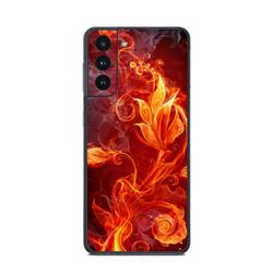 SGS21-FLWRFIRE Samsung Galaxy S21 Skin - Flower of Fire -  DecalGirl