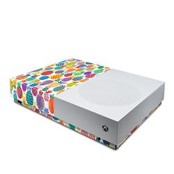 XBOD-COLORFULPINE Microsoft Xbox One S All Digital Edition Skin - Colorful Pineapples -  DecalGirl