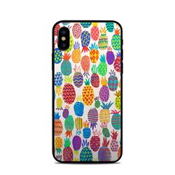 AIPX-COLORFULPINE Apple iPhone X Skin - Colorful Pineapples -  DecalGirl