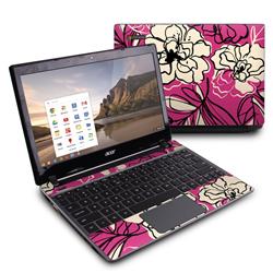 Picture of DecalGirl ACC7-BLKLIL Acer Chromebook C7 Skin - Black Lily