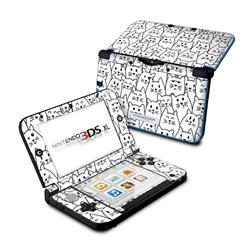 N3DX-MOODYCATS Nintendo 3DS XL Skin - Moody Cats -  DecalGirl