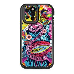 LF12PM-FLASHYFLAMINGO Lifeproof iPhone 12 Pro Max Fre Case Skin - Flashy Flamingo -  DecalGirl