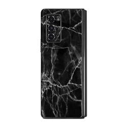 SGZF2-BLACK-MARBLE Samsung Galaxy Z Fold 2 Skin - Black Marble -  DecalGirl