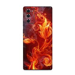 SGN20-FLWRFIRE Samsung Galaxy Note 20 Skin - Flower of Fire -  DecalGirl