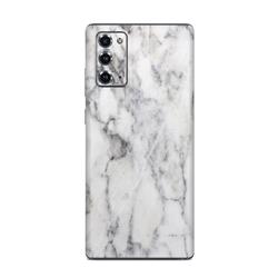 SGN20-WHT-MARBLE Samsung Galaxy Note 20 Skin - White Marble -  DecalGirl