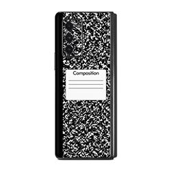 SGZF2-COMPNTBK Samsung Galaxy Z Fold 2 Skin - Composition Notebook -  DecalGirl