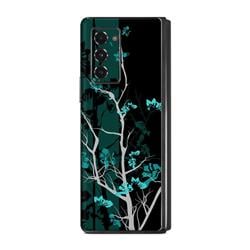 SGZF2-TRANQUILITY-BLU Samsung Galaxy Z Fold 2 Skin - Aqua Tranquility -  DecalGirl