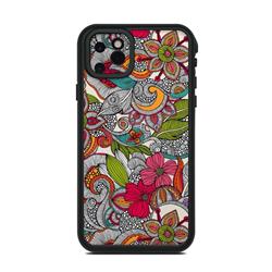 LF11PM-DOODLESCLR Lifeproof iPhone 11 Pro Max Fre Case Skin - Doodles Color -  DecalGirl